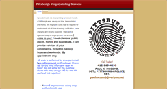 Desktop Screenshot of pghfingerprinting.com
